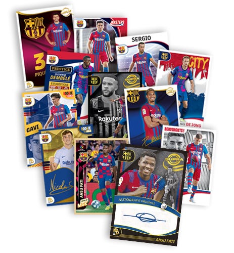 colección exclusiva trading cards FC Barcelona